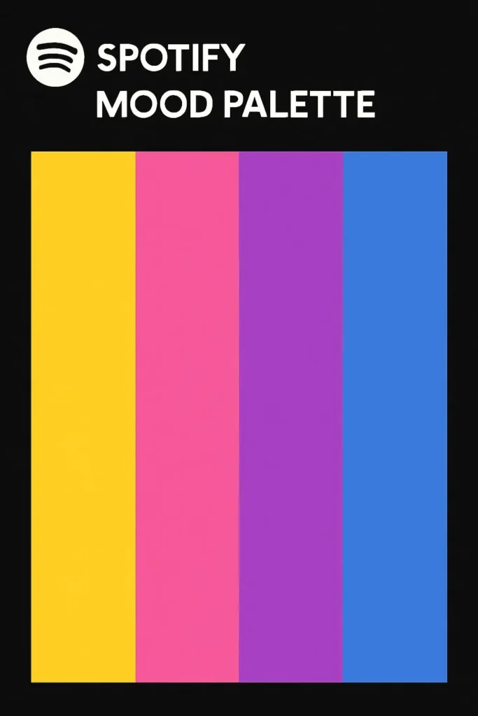 How to find Spotify Color Palette 4 Spotify Mood Palette