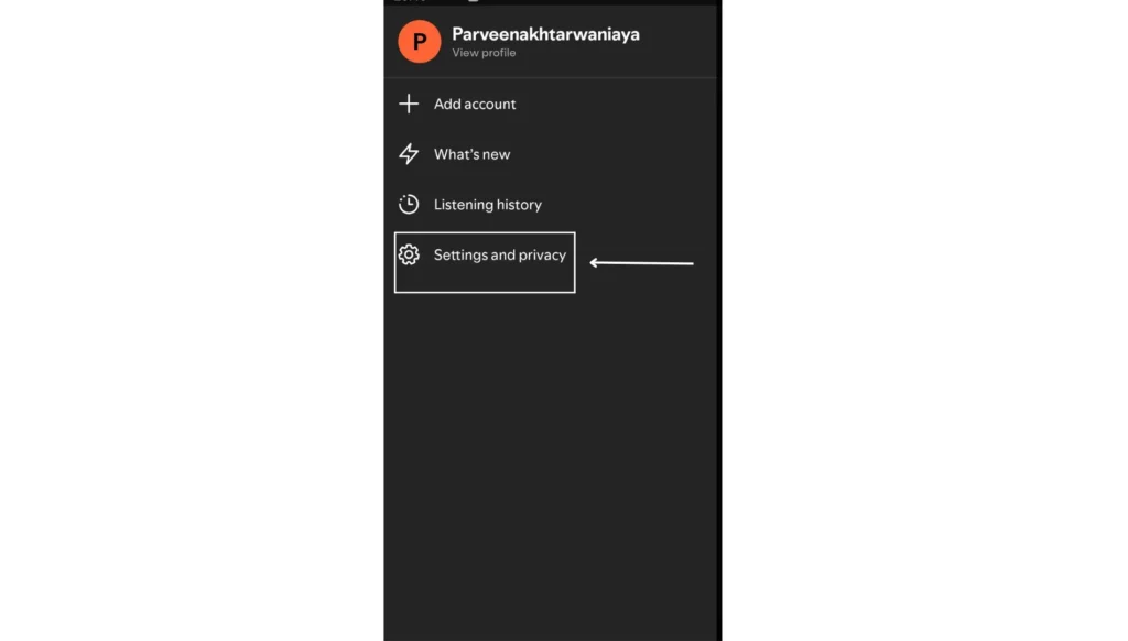 Spotify Profile Page