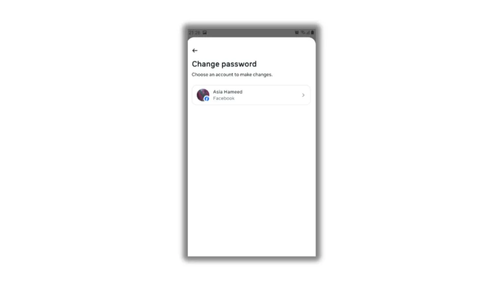 Password Change